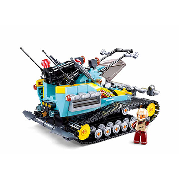 Sluban Power Bricks - Scorpion R/C Lánctalpas Jármű Távirányítóval