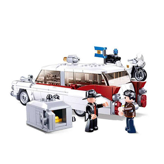 Sluban Model Bricks - Amerikai rablóautó Sluban Model Bricks - Amerikai rablóautó