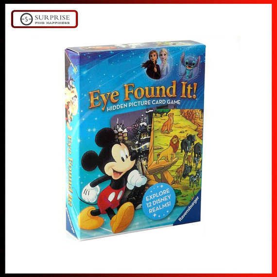 Disney képkereső kártyajáték - Gyorsasági játék (Eye Found It!)