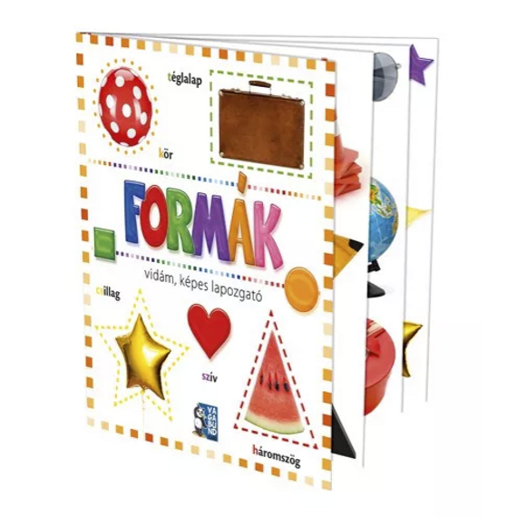 Formák- vidám képes lapozgató - gyerekkönyv