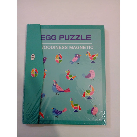 Tangram puzzle - mágneses - egg
