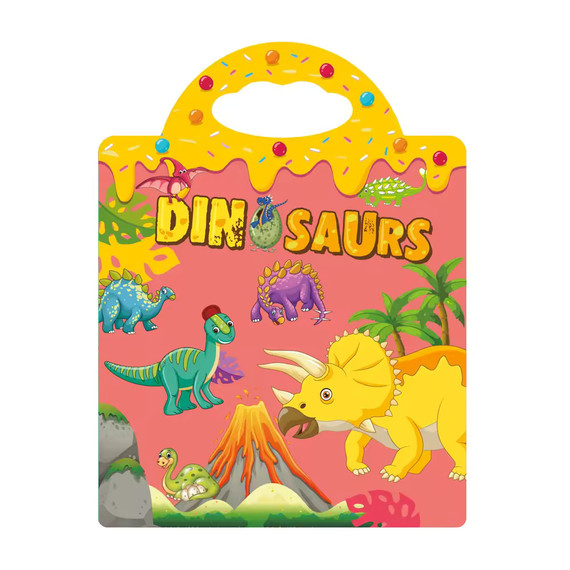 Fóliamatricás füzet - Dinoszauruszok