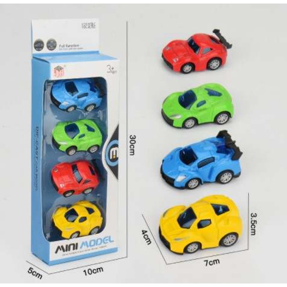Die cast játékautó válogatás - 4 dbos