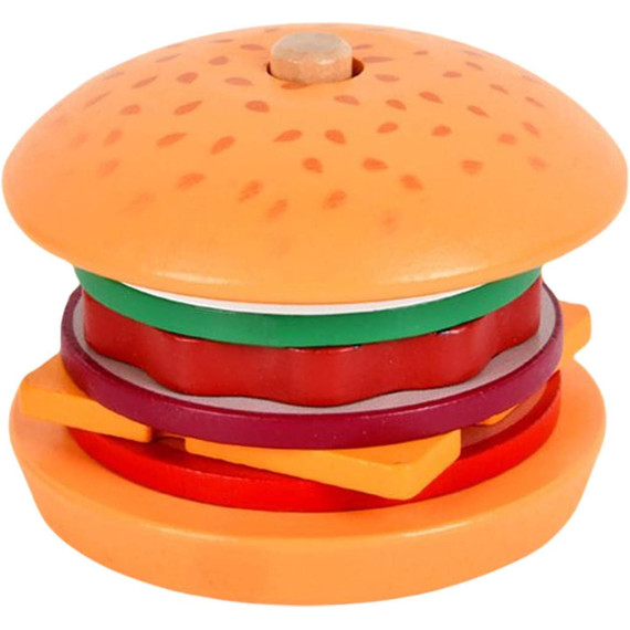 Hamburger építő, készítő játék