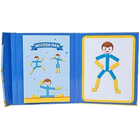 Pálcika sport ember (mágneses) - Wooden stick man magnetic - több féle Pálcika sport ember (mágneses) - Wooden stick man magnetic - több féle