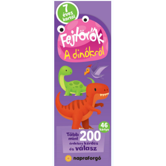 Fejtörők - A dinókról 7 éves kortól