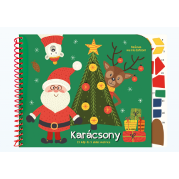 Számos matricásfüzet-Karácsony Számos matricásfüzet-Karácsony