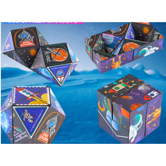 Végtelen varázskocka - stresszmentesítő játék - Magic cube kicsi