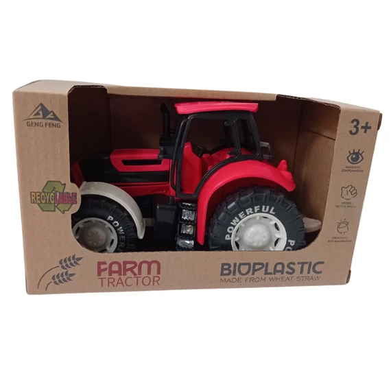 Bioűanyag traktor bambuszból