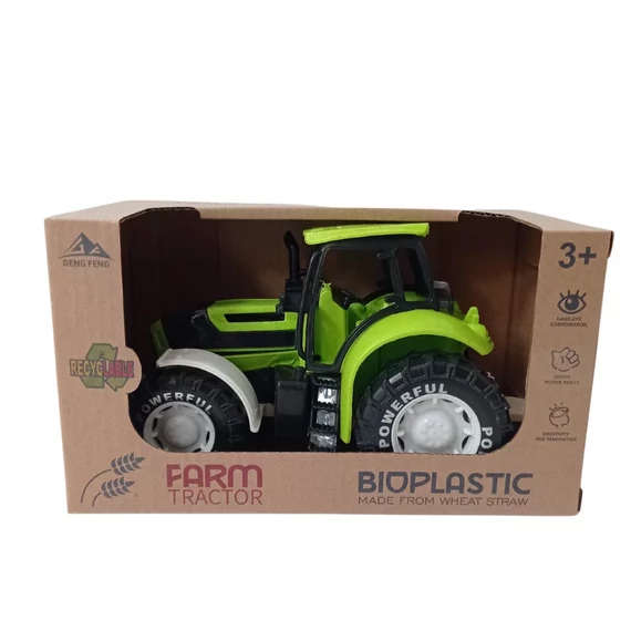 Bioűanyag traktor bambuszból