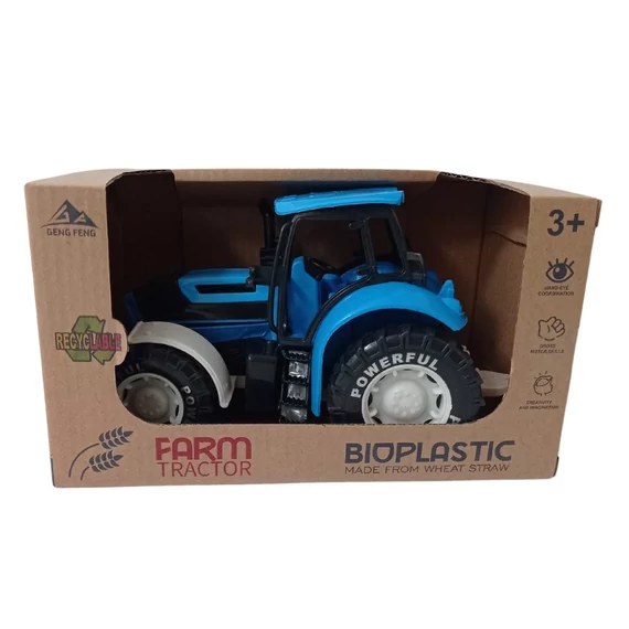 Bioűanyag traktor bambuszból