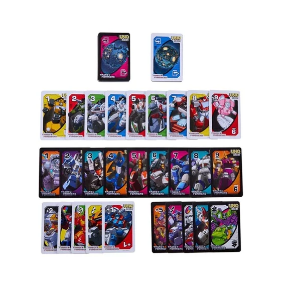 Uno flip kártya - Transformers Uno flip kártya - Transformers
