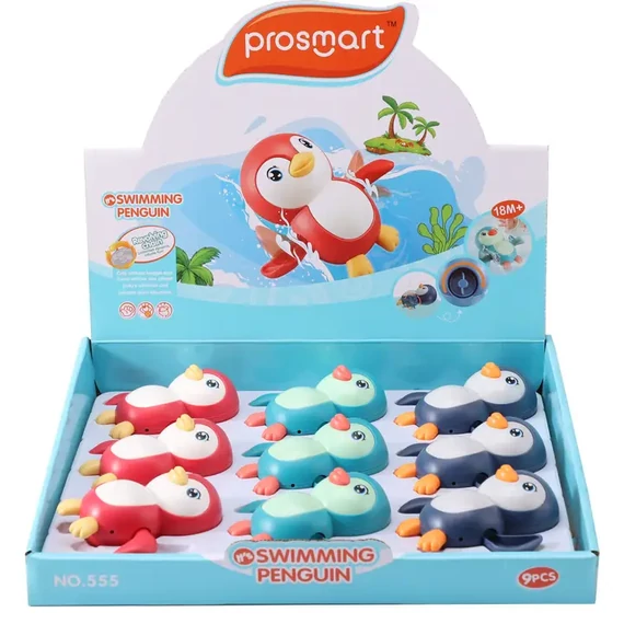 Felhúzható pingvin vizesjáték