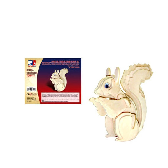Mókus 3D puzzle - fa, natúr