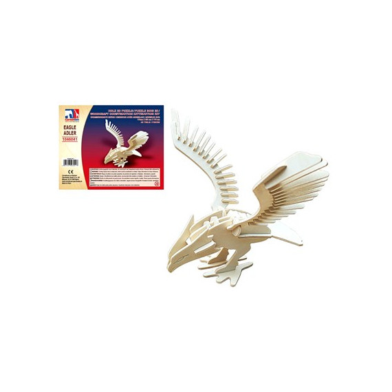 Sas 3D puzzle - fa, natúr