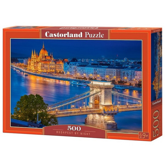 500 db-os puzzle - Budapest éjszaka - Castorland