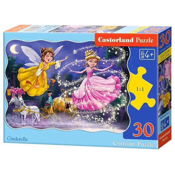 30 db-os puzzle - Hamupipőke - Castorland