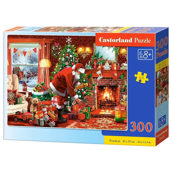 300 db-os puzzle - A Mikulás különleges küldeménye - Castorland