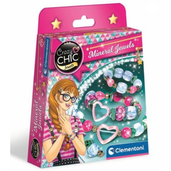 Clementoni - Crazy Chic Sparkly Tattoo tetoválás szett