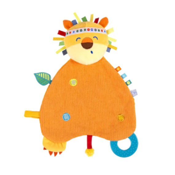 Imaginarium - Doudou Jungle szundikendő babáknak, cumitartóval - nyunyóka