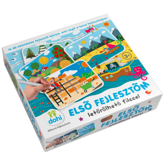 Első fejlesztőm letörölhető filccel - Dohi
