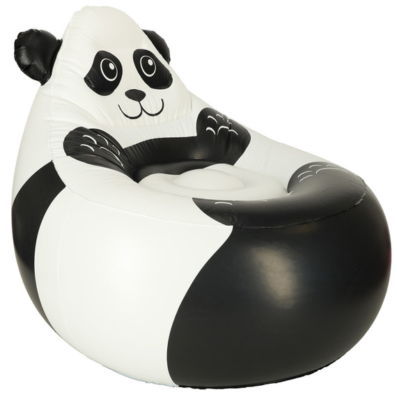 Felfújható fotel gyerekeknek - panda