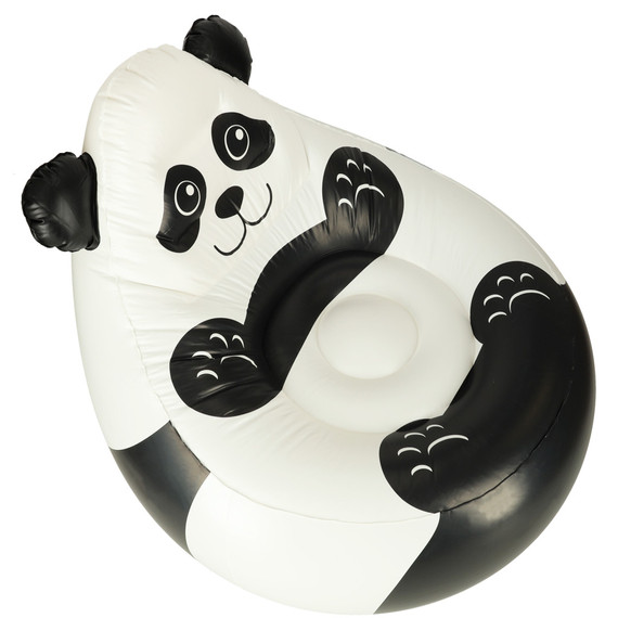 Felfújható fotel gyerekeknek - panda