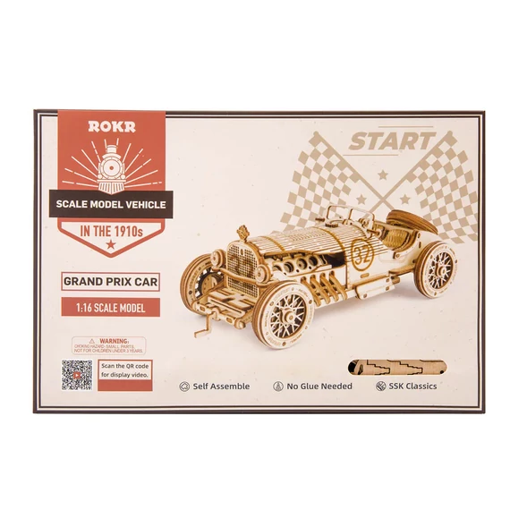 ROKR 3D prémium 3D fa puzzle - Grand Prix autómodell ROKR 3D prémium 3D fa puzzle - Grand Prix autómodell