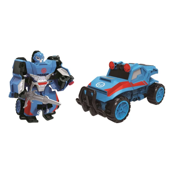 Mega Team átalakítható robotok - 4 fajta összeállítható robot