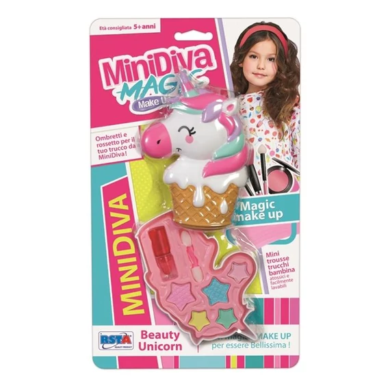 Minidiva kozmetika készlet - fagylalt unikornissal