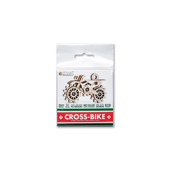 Prémium 3D fa puzzle - cross motor
