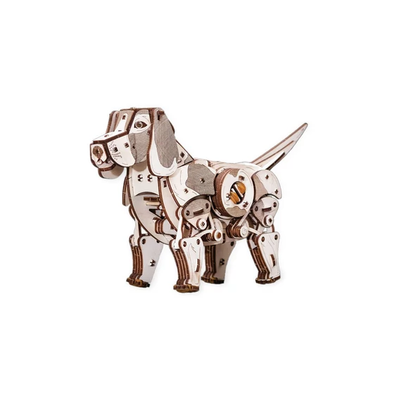 Kutya kölyök - 3D prémium fa puzzle