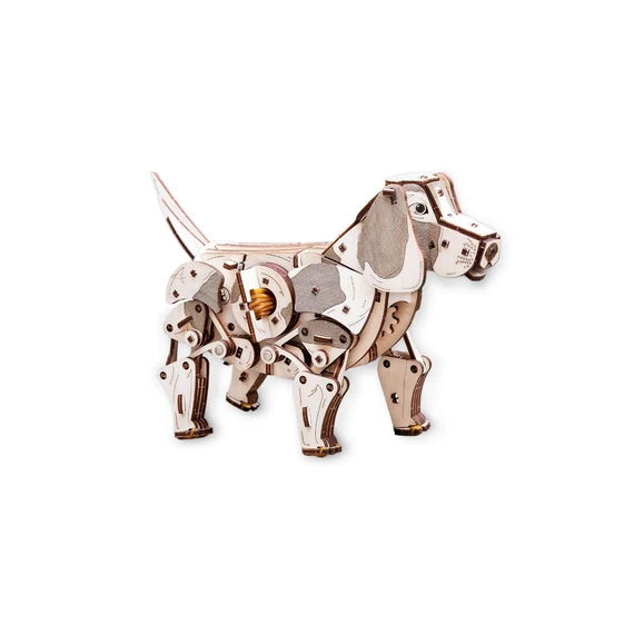 Kutya kölyök - 3D prémium fa puzzle