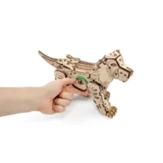 Kutya kölyök - 3D prémium fa puzzle