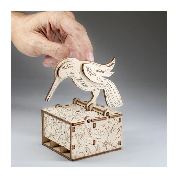 Prémium 3D fa puzzle - madár