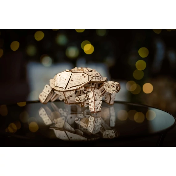 Teknős - prémium 3D fa puzzle