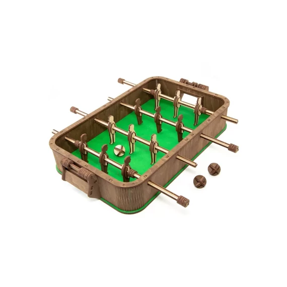 Asztali csocsó - prémium fa puzzle 3D