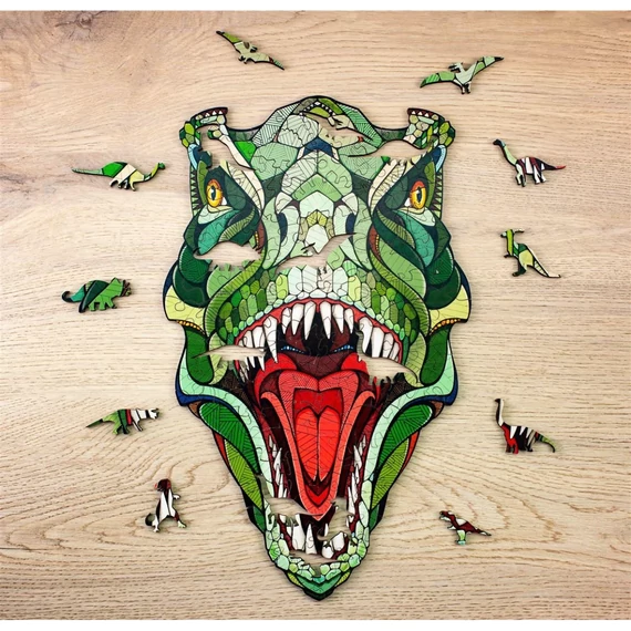 Prémium fa puzzle - T-Rex "M"
