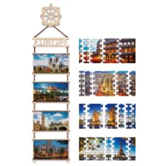 Prémium fa puzzle -  Európa