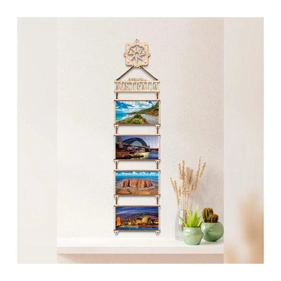 Prémium fa puzzle -Ausztrália és Oceánia