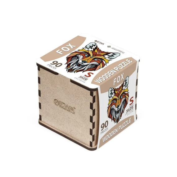 Prémium fa puzzle - Róka 