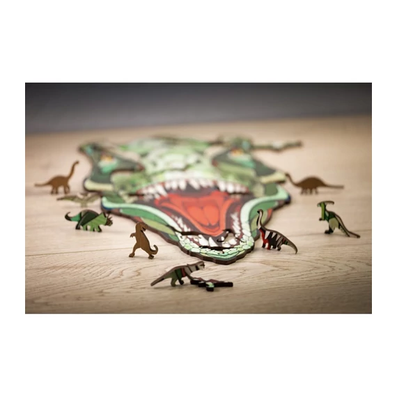 Prémium fa puzzle - T-Rex "S"