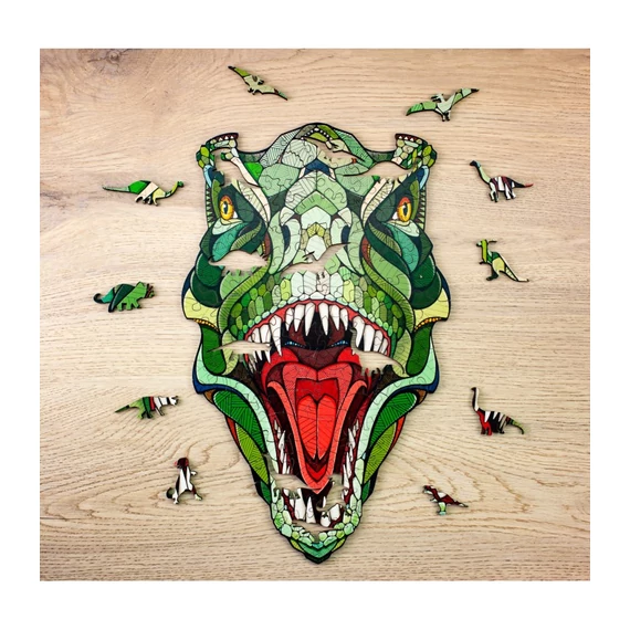 Prémium fa puzzle - T-Rex "S"