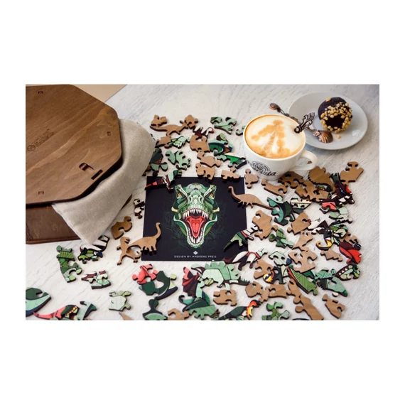 Prémium fa puzzle - T-Rex "S"