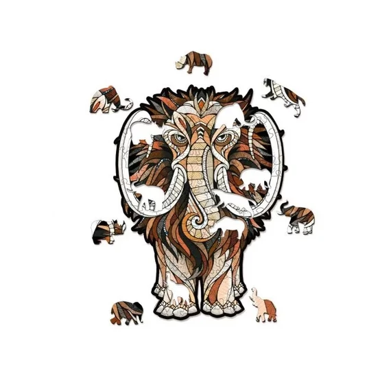 Prémium fa puzzle - Mammut "S"
