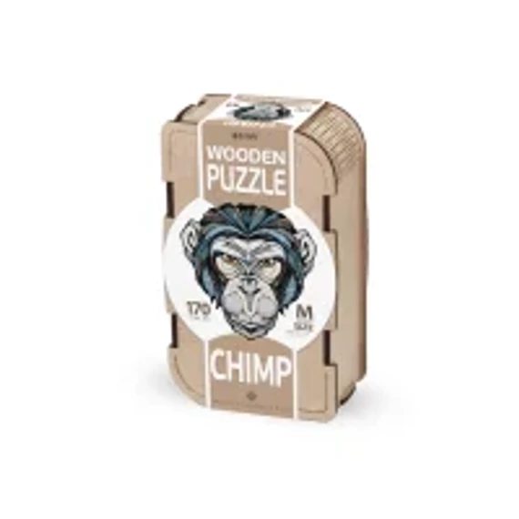 Prémium fa puzzle -Csimpánz 