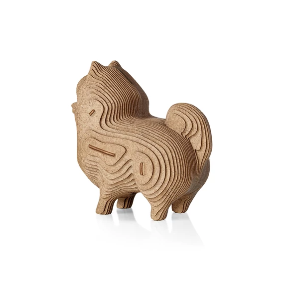 Prémium 3d fa puzzle - kutya persely