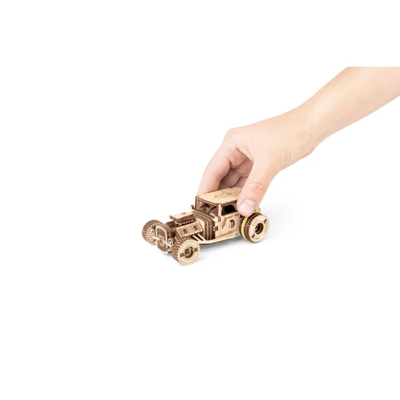 Zseb Hot Rod prémium 3D fa puzzle