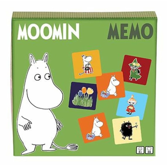 Barbo Toys - Moomin Memo - Memória játék - Múminok