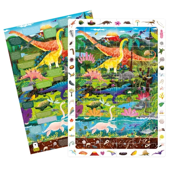 Banana Panda oktató puzzle - Dinoszauruszok